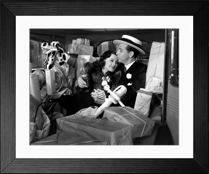 Framed Print : CHRISTMAS IN JULY, Ellen Drew, Dick Powell, 1940