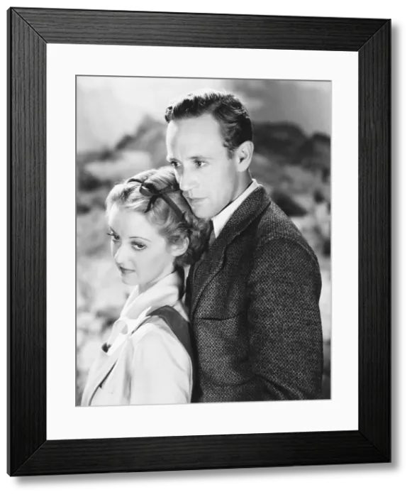 Framed Print : THE PETRIFIED FOREST, from left, Bette Davis, Leslie Howard, 1936 Framed Print : THE PETRIFIED FOREST, from left, Bette Davis, Leslie Howard, 1936