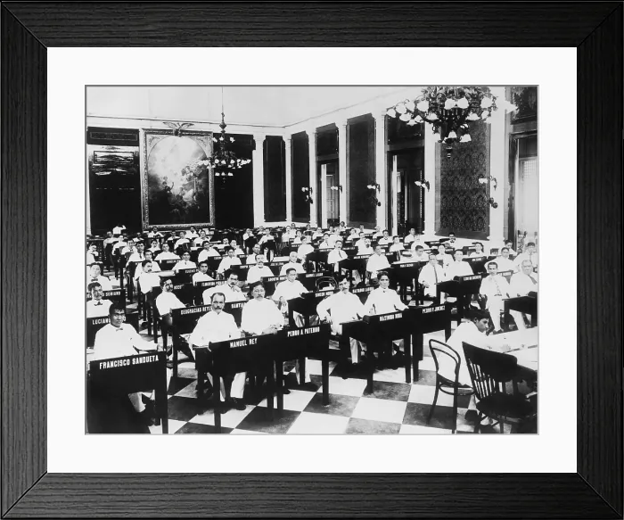 Framed Print : The popularly elected Philippines Assembly in its first session from 1908 to 1911 Framed Print : The popularly elected Philippines Assembly in its first session from 1908 to 1911