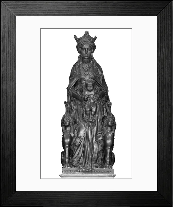 Framed Print : Altar of St. Anthony of Padua, by Donato di Niccol di Betto Bardi known as Donatello, 1446 - 1453, 15th Century, bronze - Italy, Veneto, Padua, Basilica of St. Anthony of Padua