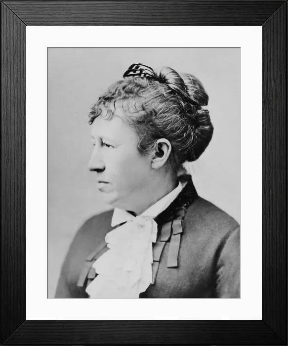 Framed Print : Julia Dent Grant wife of Ulysses S. Grant, the 17th President of the US. Photo by Mathew B. Brady studio, 1869-1876 (BSLOC_2016_14_52) Framed Print : Julia Dent Grant wife of Ulysses S. Grant, the 17th President of the US. Photo by Mathew B. Brady studio, 1869-1876 (BSLOC_2016_14_52)