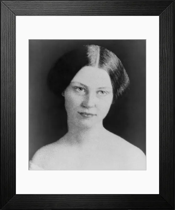 Framed Print : Mary Abigail Fillmore, daughter of Millard Fillmore, 13th President of the US. Mary assisted her mother with her duties as the White House hostess (BSLOC_2016_14_32) Framed Print : Mary Abigail Fillmore, daughter of Millard Fillmore, 13th President of the US. Mary assisted her mother with her duties as the White House hostess (BSLOC_2016_14_32)