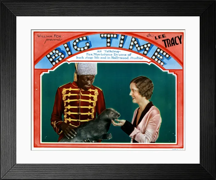 Framed Print : BIG TIME, from left, Stepin Fetchit, Josephine Dunn, 1929, TM and copyright 20th Century Fox Film Corp. All rights reserved / Courtesy: Everett Collection