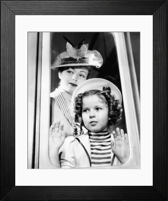 Framed Print : WEE WILLIE WINKIE, from top, June Lang, Shirley Temple, 1937, 20th Century Fox, TM & Copyright / courtesy Everett Collection Framed Print : WEE WILLIE WINKIE, from top, June Lang, Shirley Temple, 1937, 20th Century Fox, TM & Copyright / courtesy Everett Collection