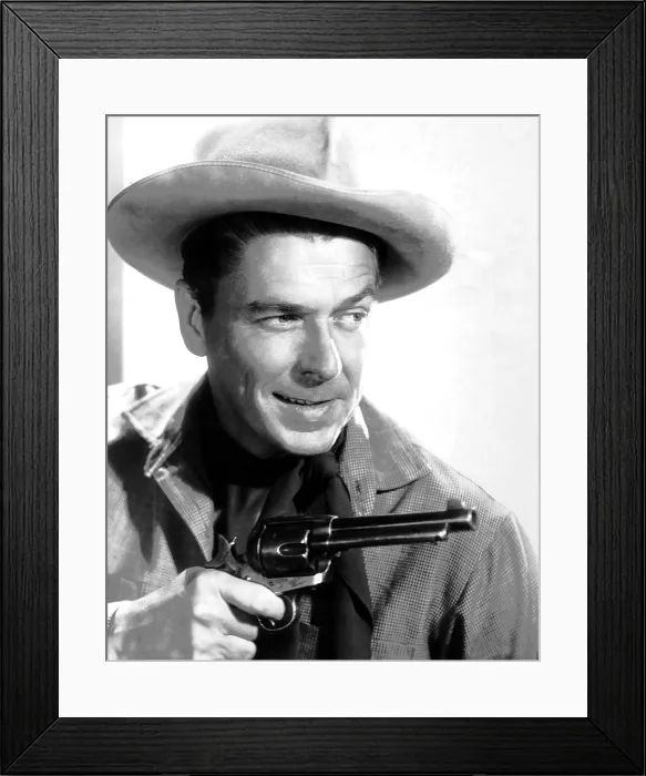 Framed Print : CATTLE QUEEN OF MONTANA, Ronald Reagan, 1954