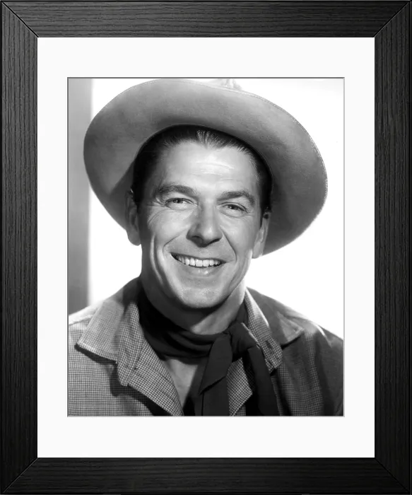 Framed Print : CATTLE QUEEN OF MONTANA, Ronald Reagan, 1954 Framed Print : CATTLE QUEEN OF MONTANA, Ronald Reagan, 1954
