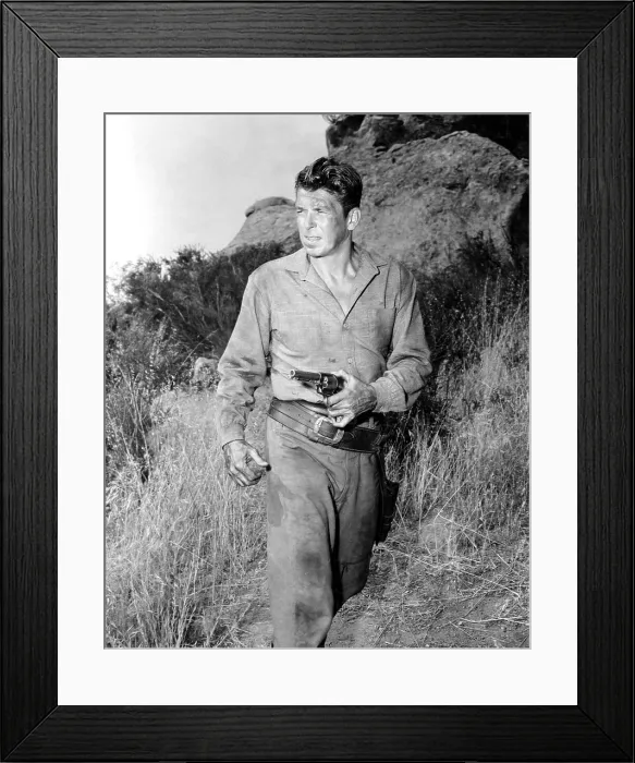 Framed Print : CATTLE QUEEN OF MONTANA, Ronald Reagan, 1954