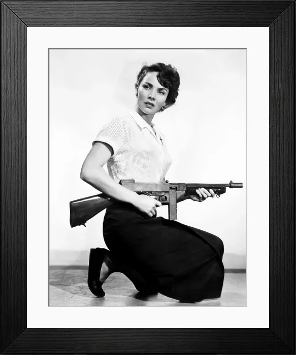 Framed Print : WE WERE STRANGERS, Jennifer Jones, 1949 Framed Print : WE WERE STRANGERS, Jennifer Jones, 1949