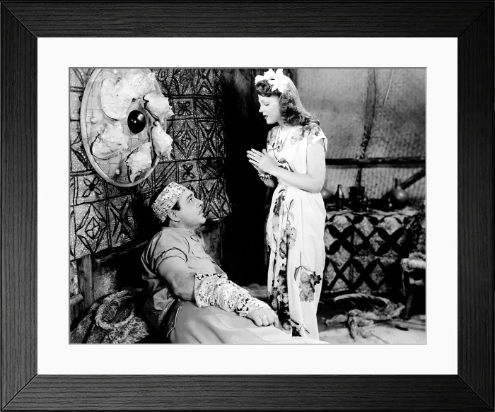 Framed Print : WEIRD WOMAN, Lon Chaney Jr. Anne Gwynne, 1944