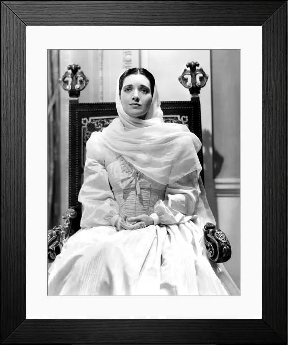 Framed Print : THE WHITE ANGEL, Kay Francis, 1936 Framed Print : THE WHITE ANGEL, Kay Francis, 1936
