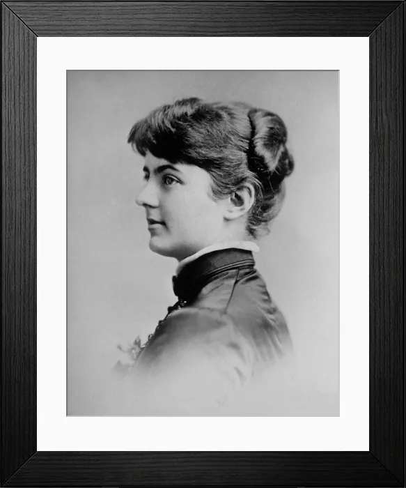 Framed Print : Frances Folsom Cleveland, wife of Grover Cleveland, 22nd President of the US Framed Print : Frances Folsom Cleveland, wife of Grover Cleveland, 22nd President of the US