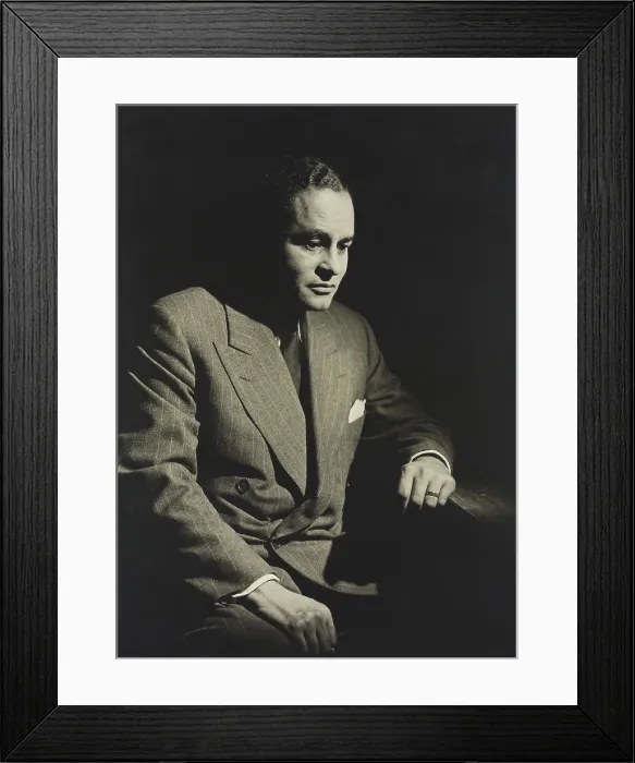 Framed Print : Ralph Bunche, African American political scientist, academic, and diplomat in 1957