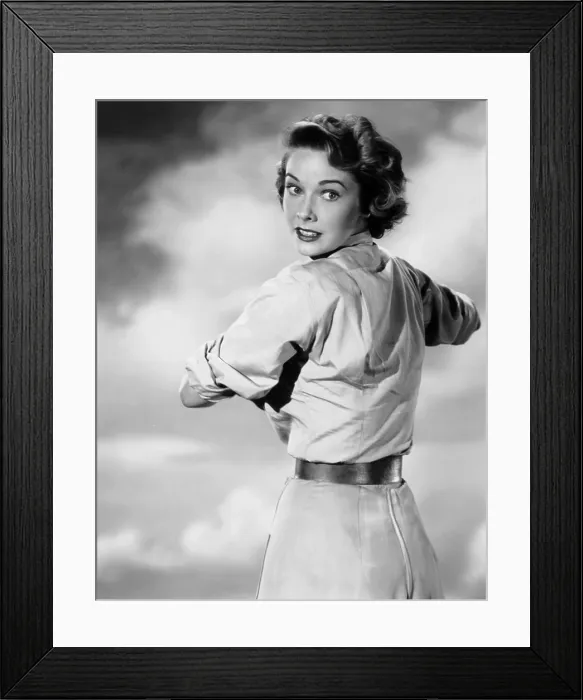 Framed Print : TARZAN'S HIDDEN JUNGLE, Vera Miles, 1955