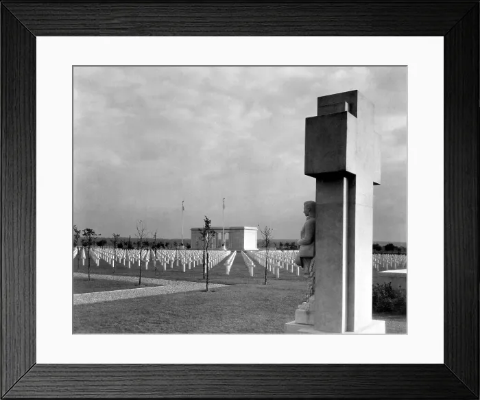 Framed Print : St. Mihiel American Cemetery, near Thiaucourt, France