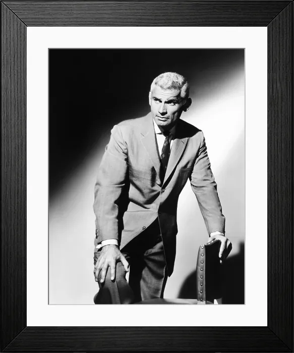 Framed Print : THE TATTERED DRESS, Jeff Chandler, 1957