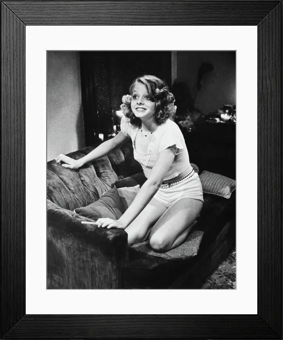 Framed Print : TAXI DRIVER, Jodie Foster, 1977