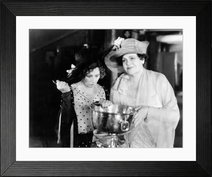 Framed Print : CAUGHT SHORT, from left: Polly Moran, Marie Dressler, 1930