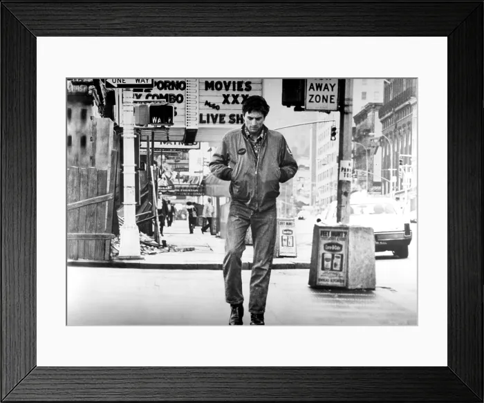 Framed Print : TAXI DRIVER, Robert De Niro, 1976