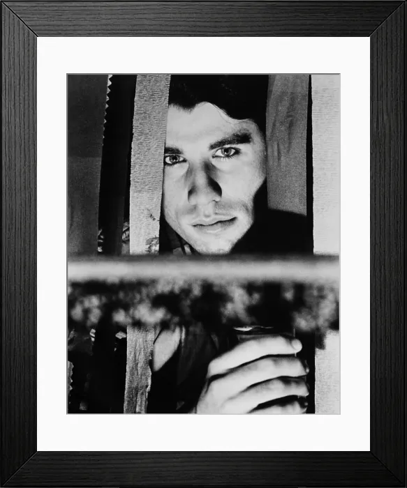 Framed Print : CARRIE, John Travolta, 1976 Framed Print : CARRIE, John Travolta, 1976