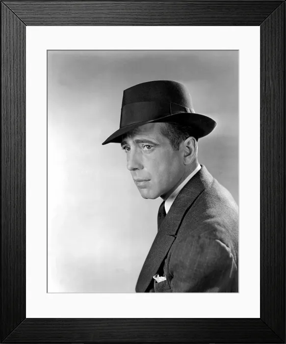 Framed Print : CASABLANCA, Humphrey Bogart, 1942