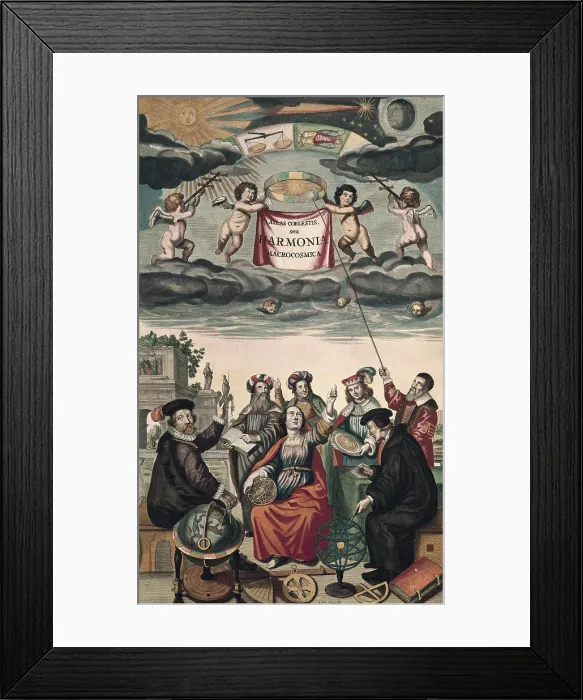 Framed Print : CELLARIUS, Andreas (1596-1665). Atlas Coelestis seu Harmonia Macrocosmica. 1661 Framed Print : CELLARIUS, Andreas (1596-1665). Atlas Coelestis seu Harmonia Macrocosmica. 1661