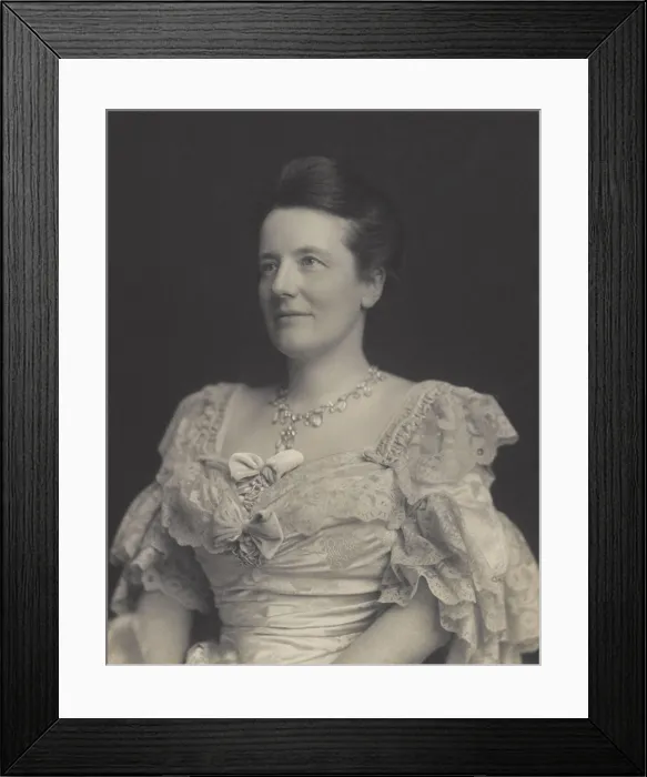 Framed Print : First Lady Edith Carow Roosevelt, 1905