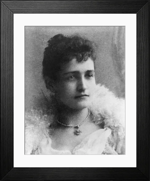 Framed Print : Mary Scott Harrison McKee, daughter of Benjamin Harrison, 23rd President of the US, 1892-1893