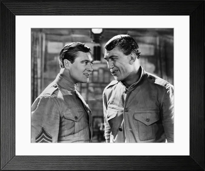 Framed Print : WHAT PRICE GLORY, Edmund Lowe, Victor McLaglen, 1926 Framed Print : WHAT PRICE GLORY, Edmund Lowe, Victor McLaglen, 1926
