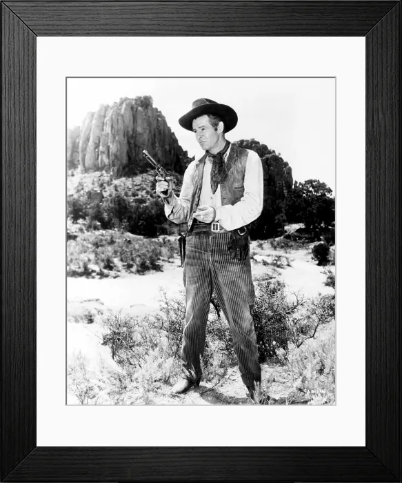 Framed Print : THE TALL MEN, Robert Ryan, 1955, TM & Copyright 20th Century Fox Film Corp. / courtesy Everett Collection