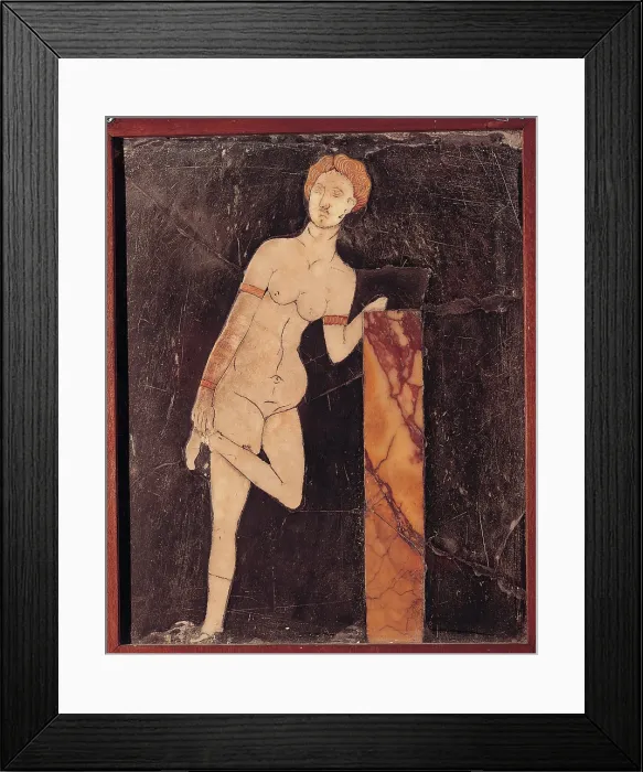 Framed Print : Unknown, Opus sectile floor panel in with Aphrodite, 1st Century, sectilia marble, Italy, Campania, Naples, National Archaeological Museum Framed Print : Unknown, Opus sectile floor panel in with Aphrodite, 1st Century, sectilia marble, Italy, Campania, Naples, National Archaeological Museum
