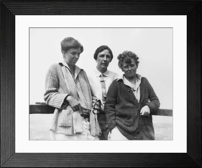 Framed Print : Eleanor Roosevelt, Marian Dickerman, and Nancy Cook in Campobello. July 1926. Dickerman and Cook were life partners and Eleanor was their close friend for 20 years Framed Print : Eleanor Roosevelt, Marian Dickerman, and Nancy Cook in Campobello. July 1926. Dickerman and Cook were life partners and Eleanor was their close friend for 20 years