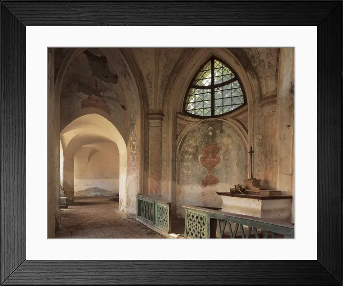 Framed Print : CZECH Rep.. ZelenA Hora. Sanctuary of Saint John of Nepomuk (1667-1723), by Johann Blasius Santin-Aichel (1667-1723). Pentagonal chapel