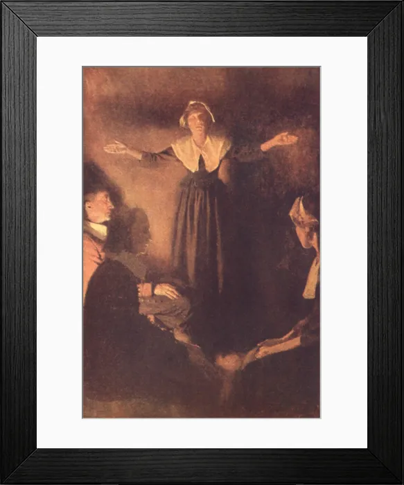 Framed Print : Salem Witch Trials Framed Print : Salem Witch Trials