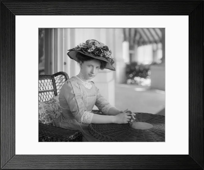 Framed Print : Helen Herron Taft, daughter of President William Howard Taft, c. 1909-1912