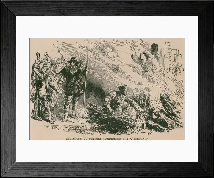 Framed Print : Burning at the stake, one of the most a brutal forms of capital punishment, has a long history as punishment for crimes such as treason, heresy, and witchcraft in Europe Framed Print : Burning at the stake, one of the most a brutal forms of capital punishment, has a long history as punishment for crimes such as treason, heresy, and witchcraft in Europe