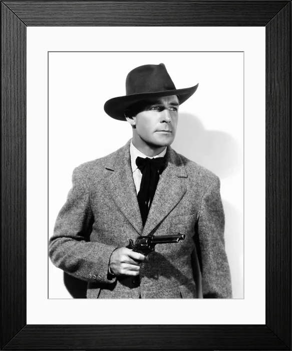 Framed Print : WHEN THE DALTONS RODE, Randolph Scott, 1940
