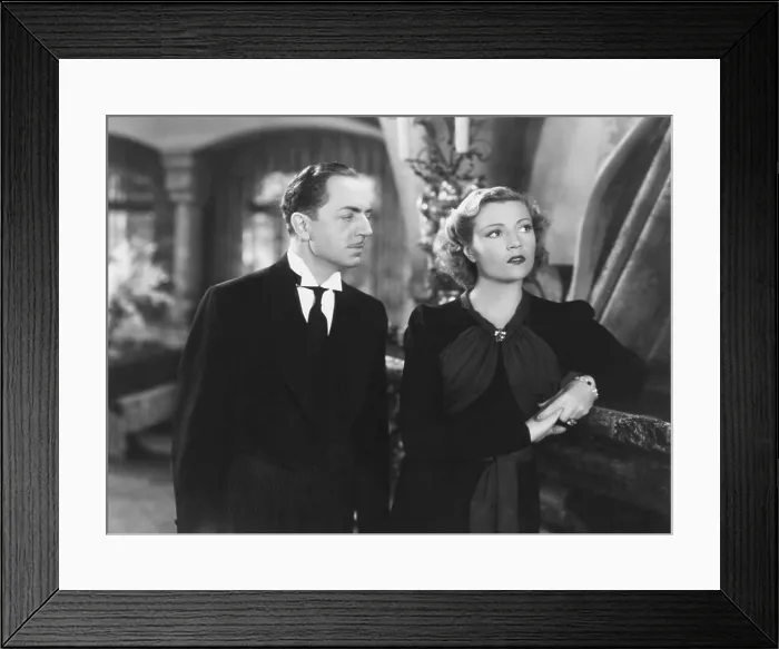 Framed Print : THE BARONESS AND THE BUTLER, from left: William Powell, Annabella, 1938, TM & Copyright 20th Century Fox Film corp. / courtesy Everett Collection
