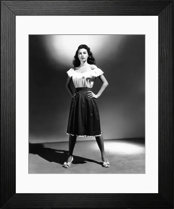 Framed Print : WHISTLE STOP, Ava Gardner, 1946