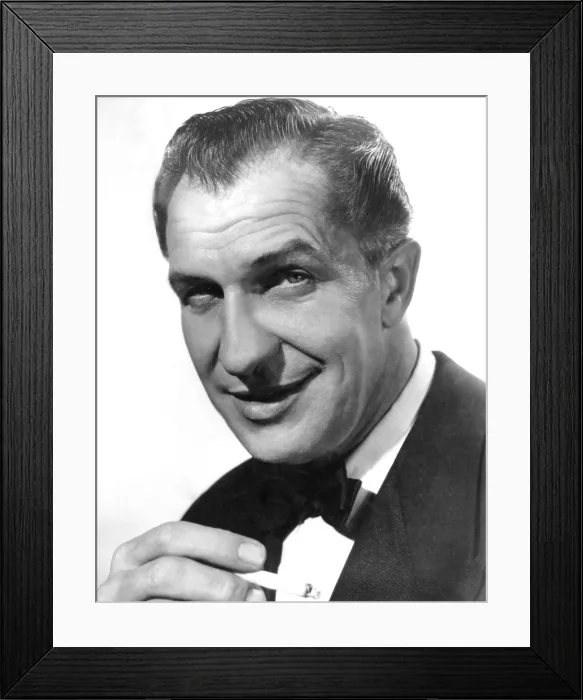 Framed Print : WHILE THE CITY SLEEPS, Vincent Price, 1956