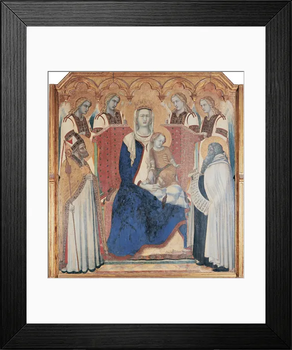 Framed Print : Lorenzetti Pietro, Carmine Altarpiece, 1329, 14th Century, tempera on panel transferred to canvas, Italy, Tuscany, Siena Framed Print : Lorenzetti Pietro, Carmine Altarpiece, 1329, 14th Century, tempera on panel transferred to canvas, Italy, Tuscany, Siena