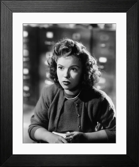 Framed Print : THE BACHELOR AND THE BOBBY-SOXER, Shirley Temple, 1947