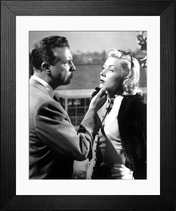 Framed Print : THE BAD AND THE BEAUTIFUL, Dick Powell, Gloria Grahame, 1952