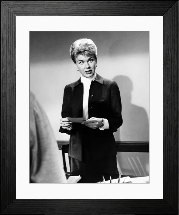 Framed Print : TEACHER'S PET, Doris Day, 1958 Framed Print : TEACHER'S PET, Doris Day, 1958