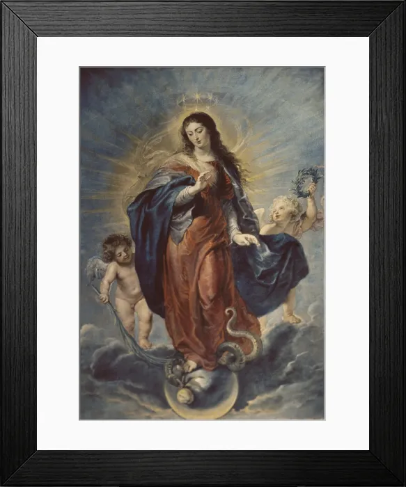 Framed Print : RUBENS, Peter Paul (1577-1640). Immaculate Conception. 1628 - 1629. Flemish art. Oil on canvas. SPAIN. Madrid. Prado Museum Framed Print : RUBENS, Peter Paul (1577-1640). Immaculate Conception. 1628 - 1629. Flemish art. Oil on canvas. SPAIN. Madrid. Prado Museum