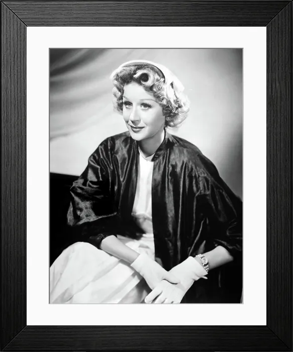 Framed Print : CARRINGTON V.C. (aka COURT MARTIAL), Margaret Leighton, 1955
