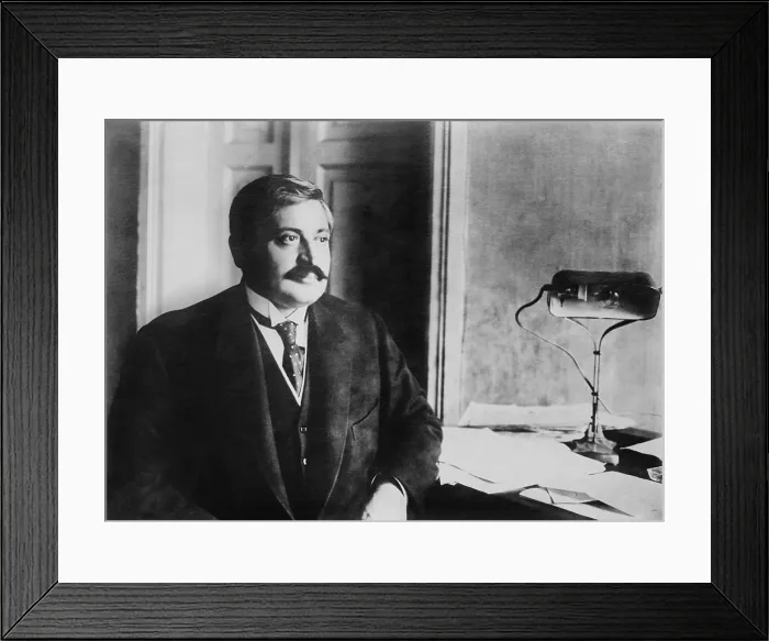 Framed Print : Mehmed Talaat Pasha, one of the Ottoman dictatorial triumvirate during World War 1