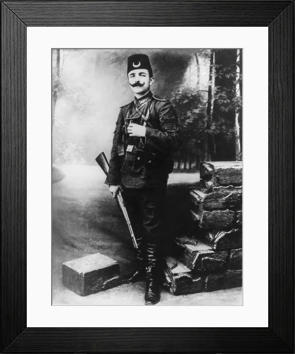 Framed Print : Ismail Enver Pasha, Ottoman military officer and a leader of the 1908 Young Turk Revolution Framed Print : Ismail Enver Pasha, Ottoman military officer and a leader of the 1908 Young Turk Revolution