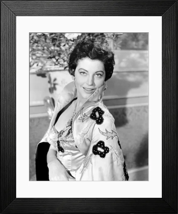 Framed Print : THE BAREFOOT CONTESSA, Ava Gardner, 1954