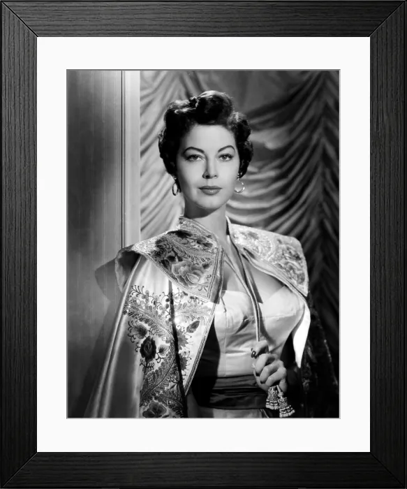 Framed Print : THE BAREFOOT CONTESSA, Ava Gardner, 1954