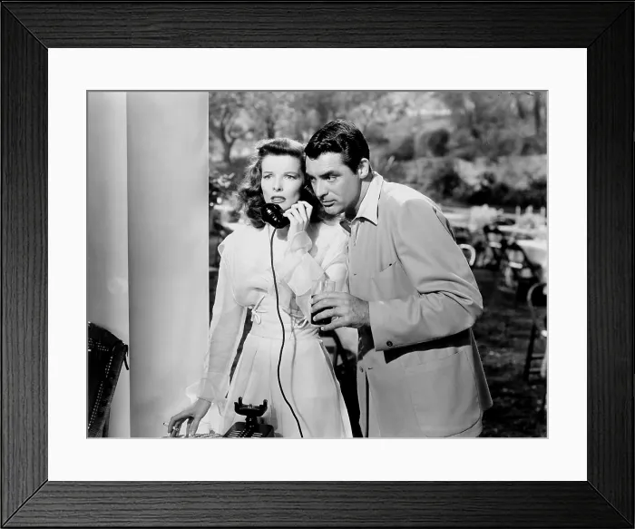 Framed Print : THE PHILADELPHIA STORY, Katharine Hepburn, Cary Grant, 1940